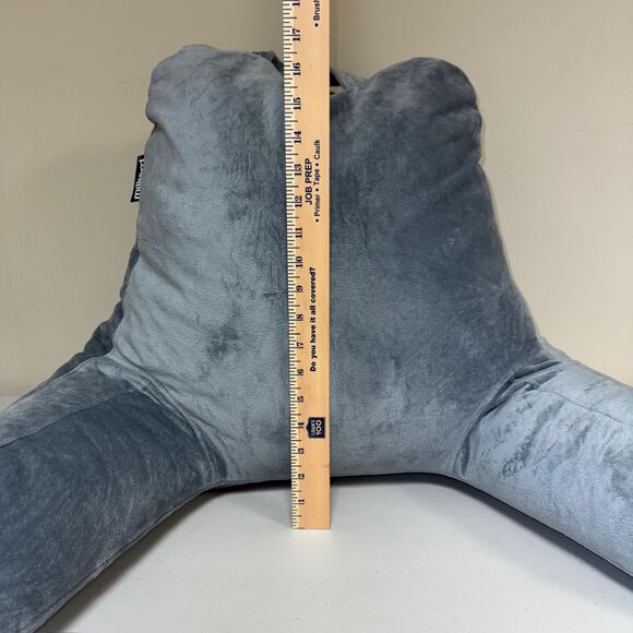 Reading Husband Pillow Plush Soft Microfiber Memory Foam Back Support Bed Cozy - Picture 7 of 9